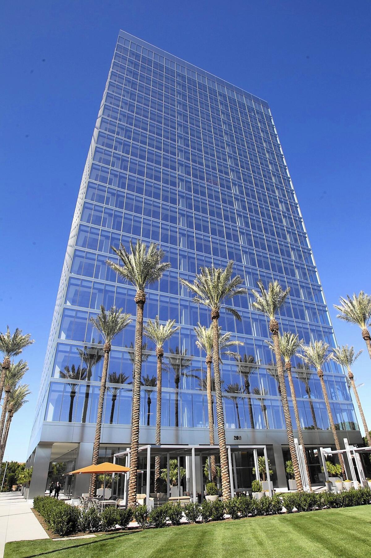 O.C.'s tallest office building continues Irvine Spectrum's rise 